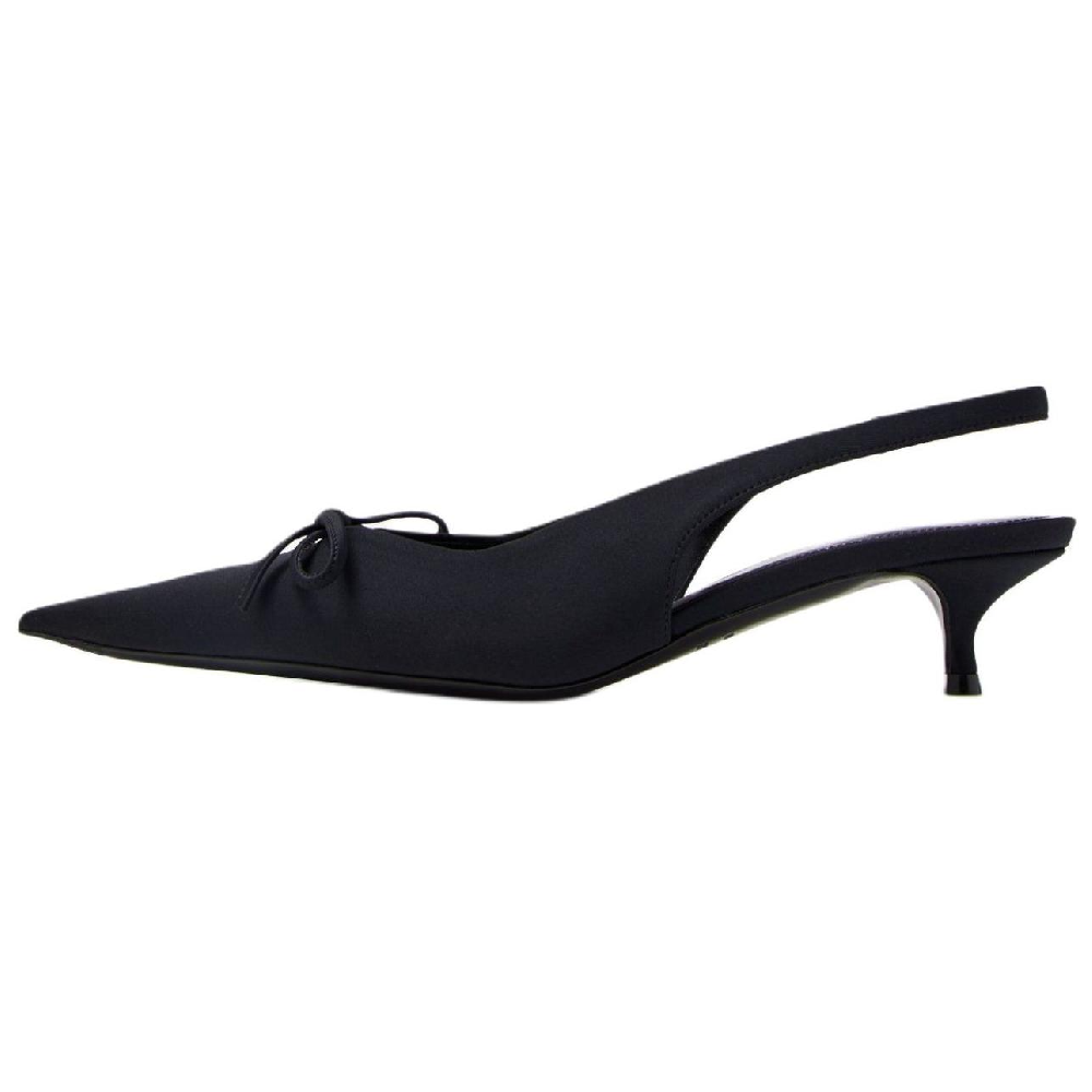 Balenciaga Knife Bow Slingback Pumps