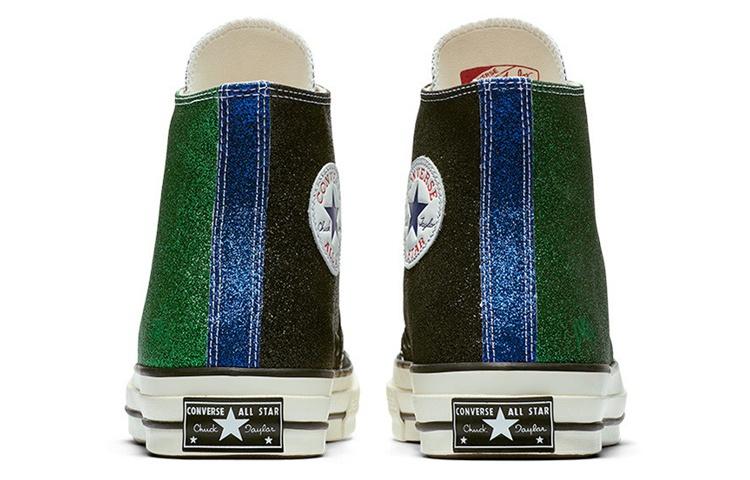 Converse Chuck Taylor All Star 70 Hi Jw Anderson Glitter Gutter Green Black купить в интернет-магазине Yoocart с быстрой доставкой по России.