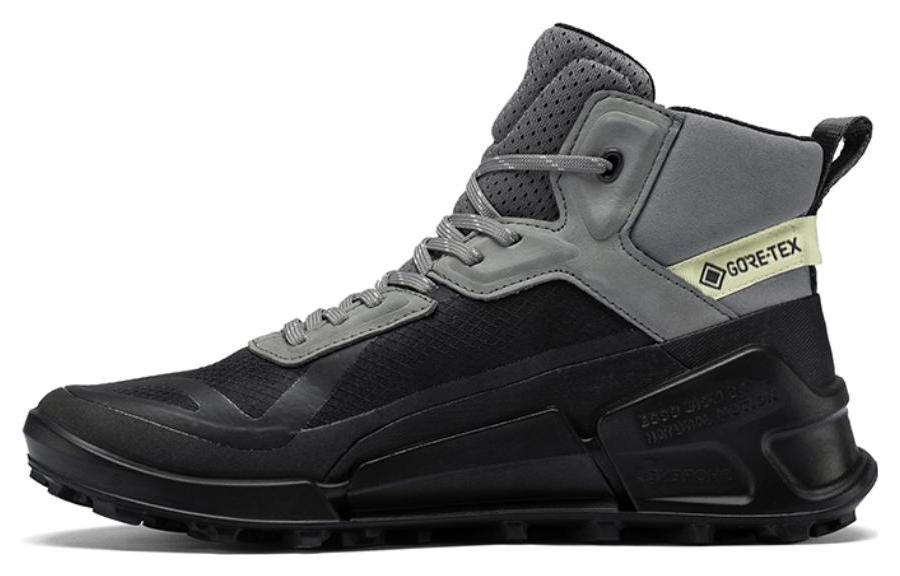 Ecco Step 2.1 Series High-Top Sports Casual Shoes Women's Black
