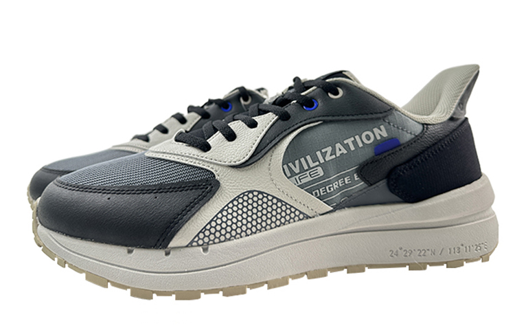 361° Sports Casual Shoes Men's Black Gray