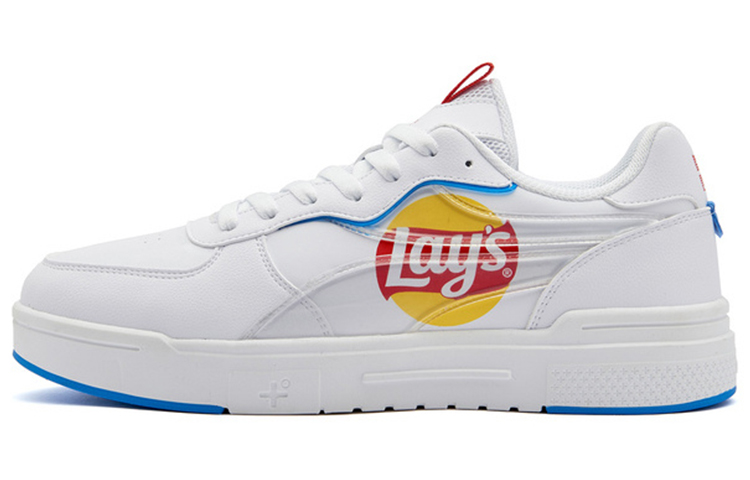 361° Low Top Skateboard Shoes Men's White Blue