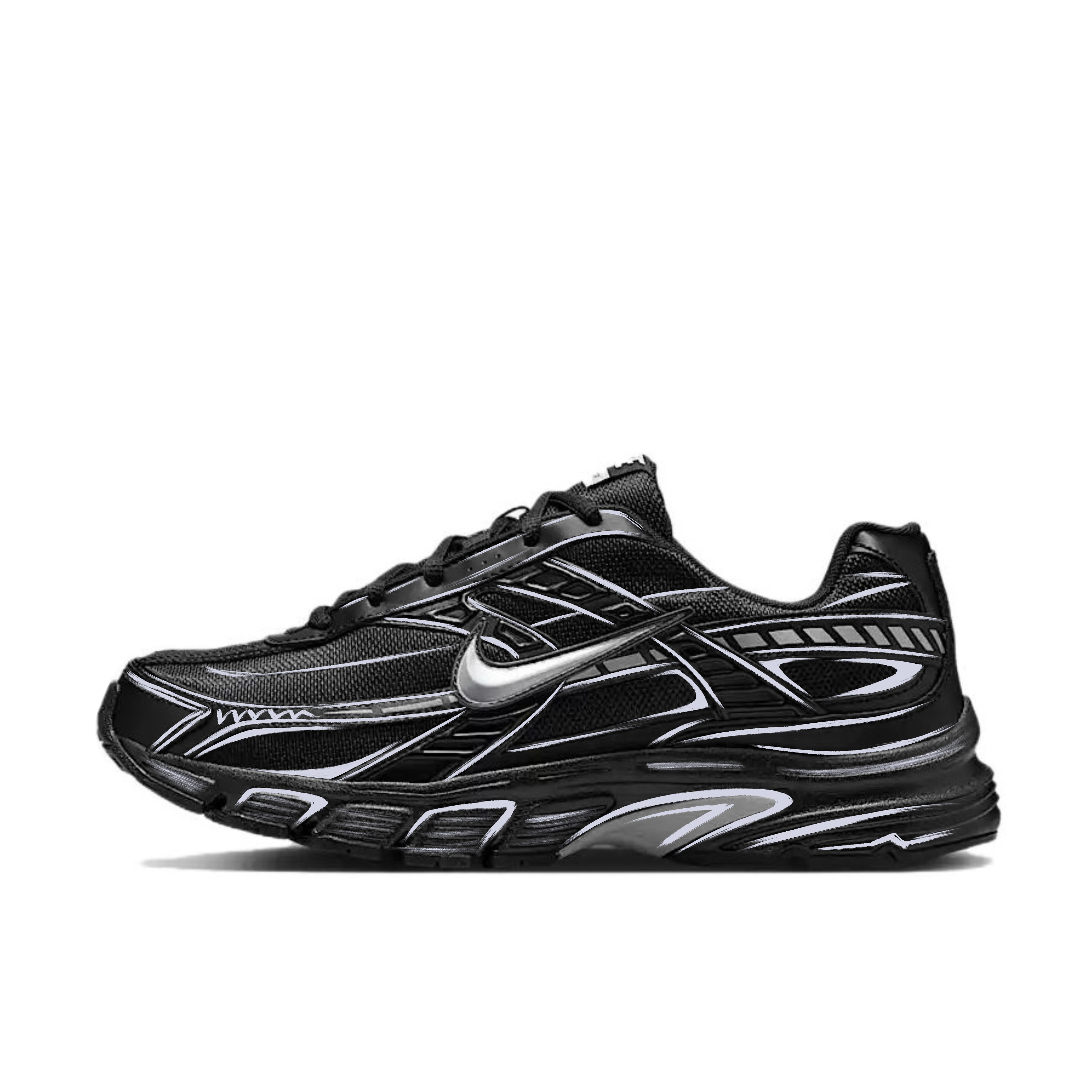 Nike Initiator Slip Resistant Abrasion Resistant Low top Running Shoes Men's
