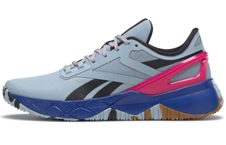 Reebok Women's Nanoflex Tr 'Gable Grey Pursuit Pink' Women's