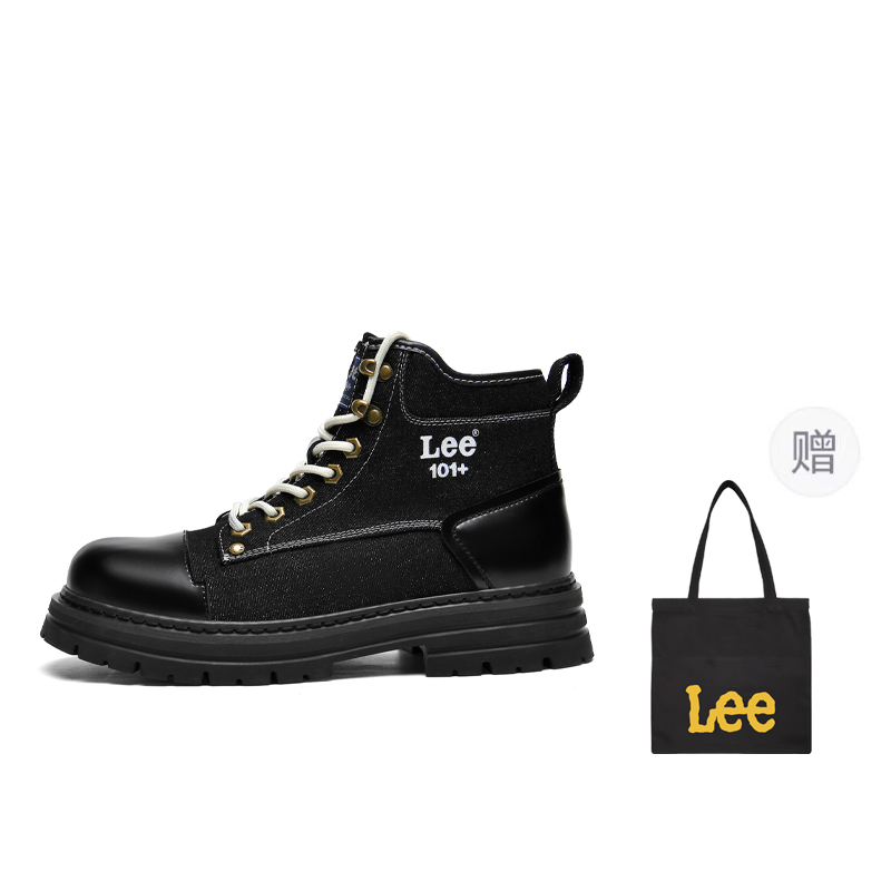 Lee Short Martin Boot Men's Black