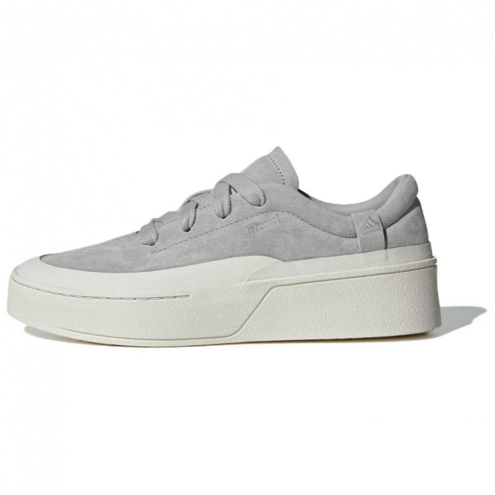 Adidas Labcourt Anti-Slip Wear-Resistant Low-Top Skateboard Shoes Unisex Gray