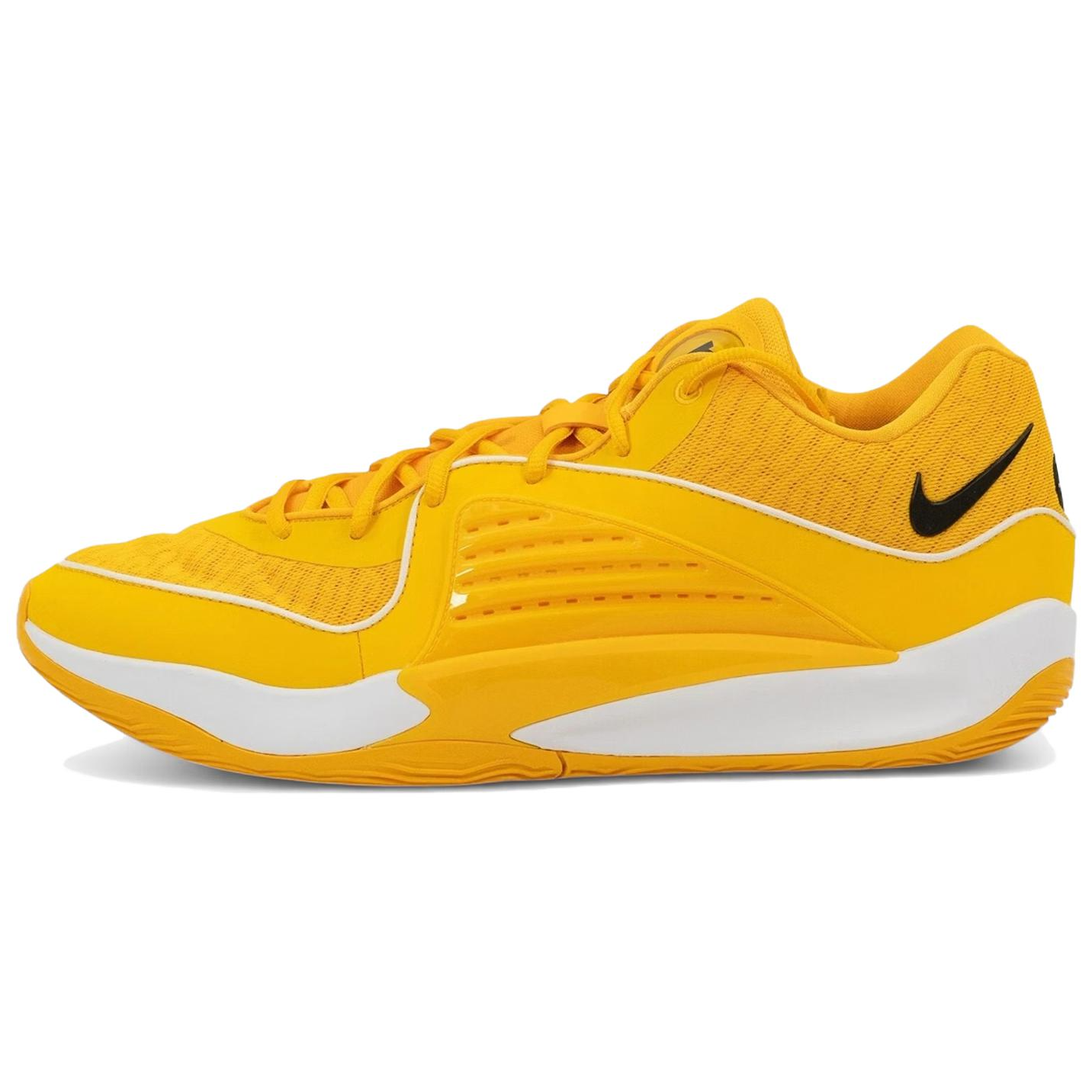 Nike KD 16 Abrasion Resistant Low Top Basketball Shoes Men's University Gold