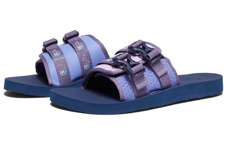 CLOT x THE NORTH FACE CLOT Rubber Sole Slide Slippers Men's Blue Purple