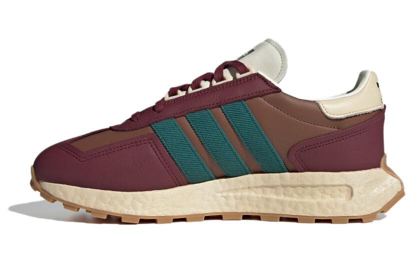 Adidas Originals Retropy E5 Cushioning Wear-Resistant Low-Top Casual Running Shoes Unisex Dark Red Brown