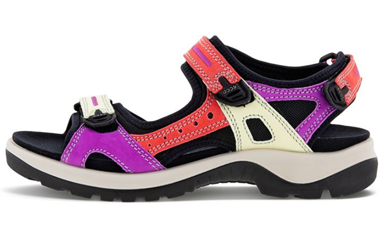 Ecco Off-road Series Beach Sandals Women's Hibiscus Red