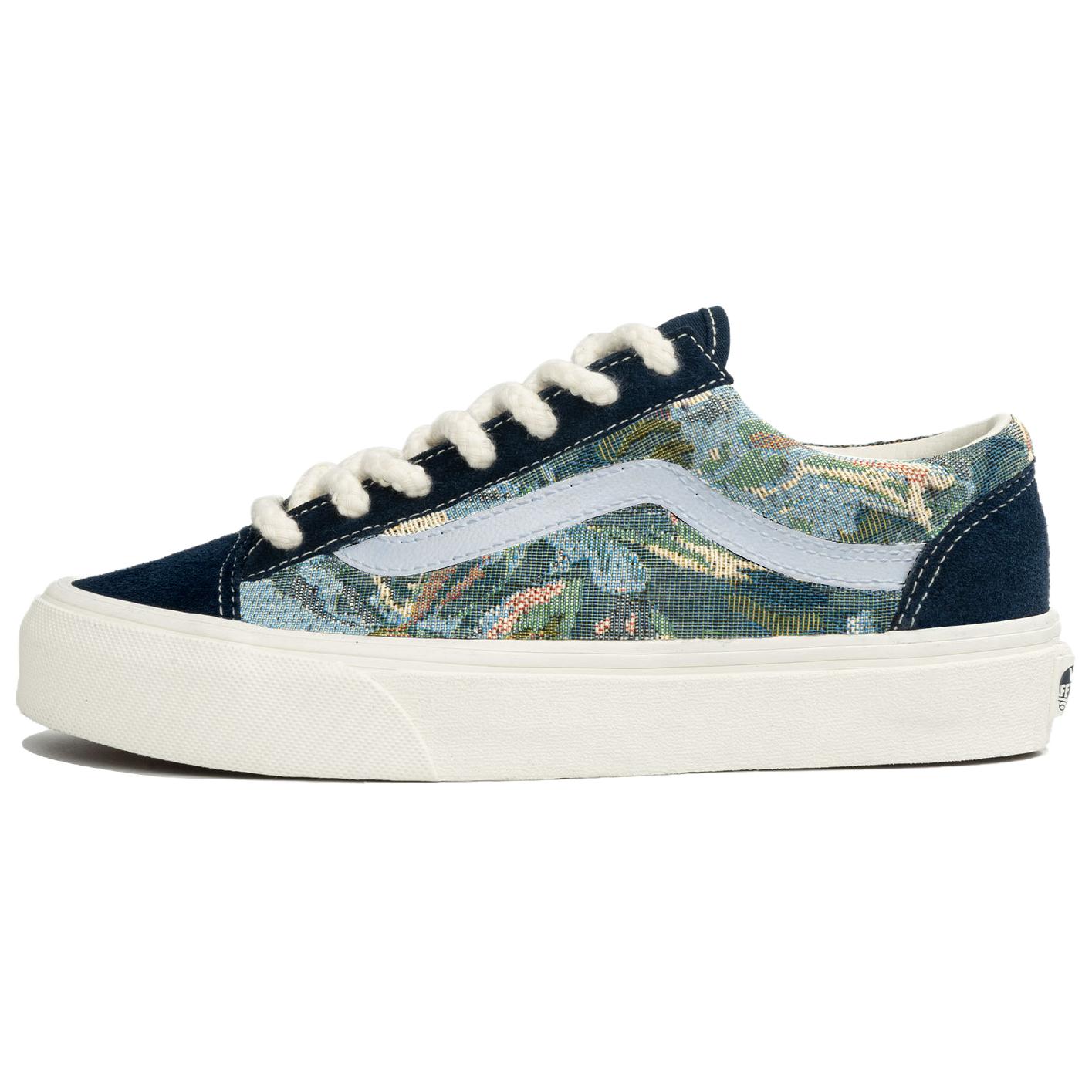 Vans Style 36 Kaleidoscope, Monet Garden, Shopping Bag Abrasion Resistant Low Top Skateboard Shoes Unisex Blue White купить в интернет-магазине Yoocart с быстрой доставкой по России.