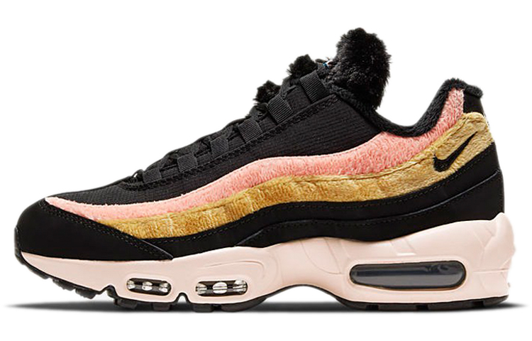 Nike Air Max 95 Black Fur Women's