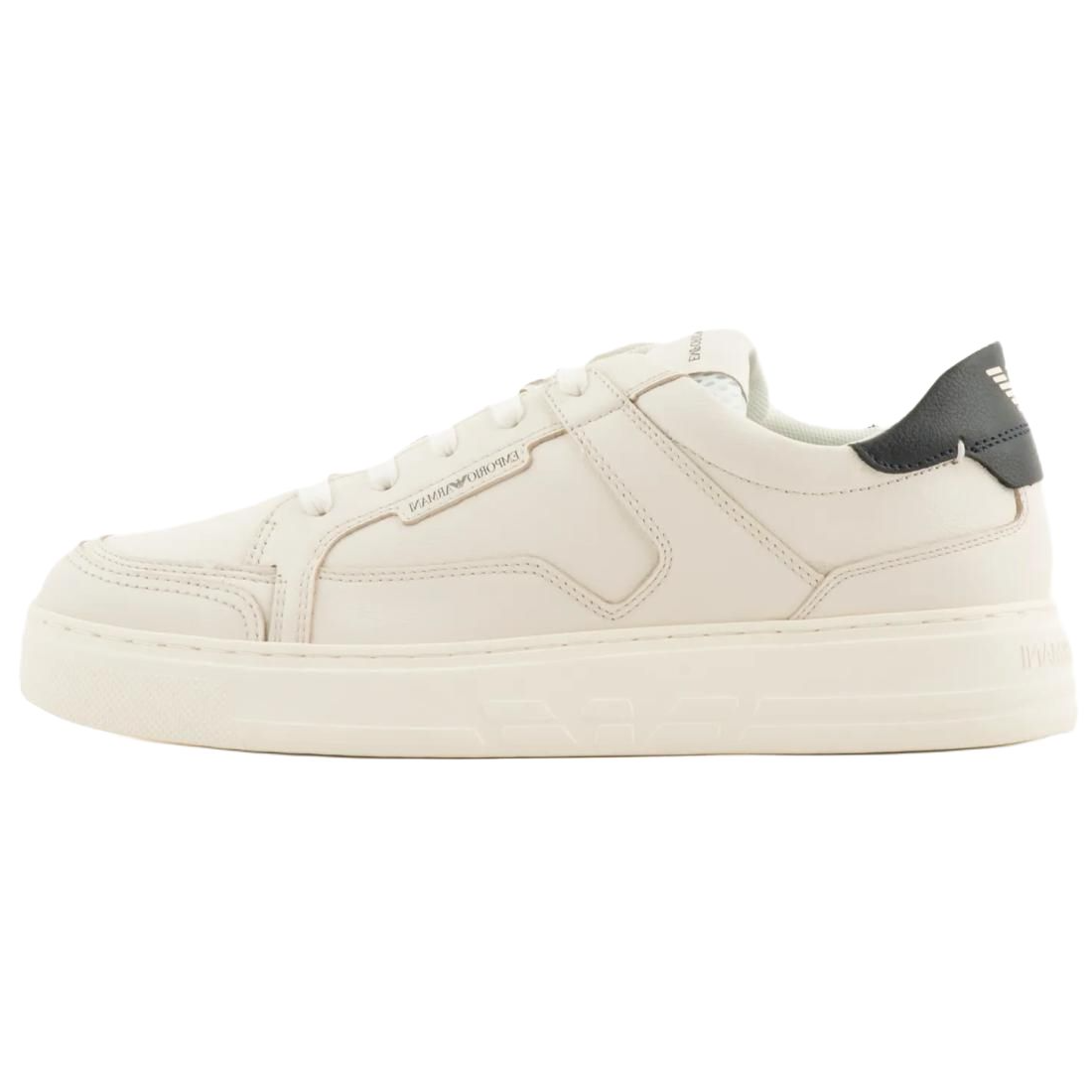 EMPORIO ARMANI Low top Skateboard Shoes Men's Beige