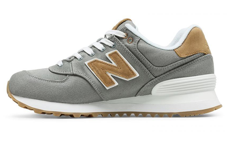 New Balance 574Series 15 Ounce Canvas Grey Women's