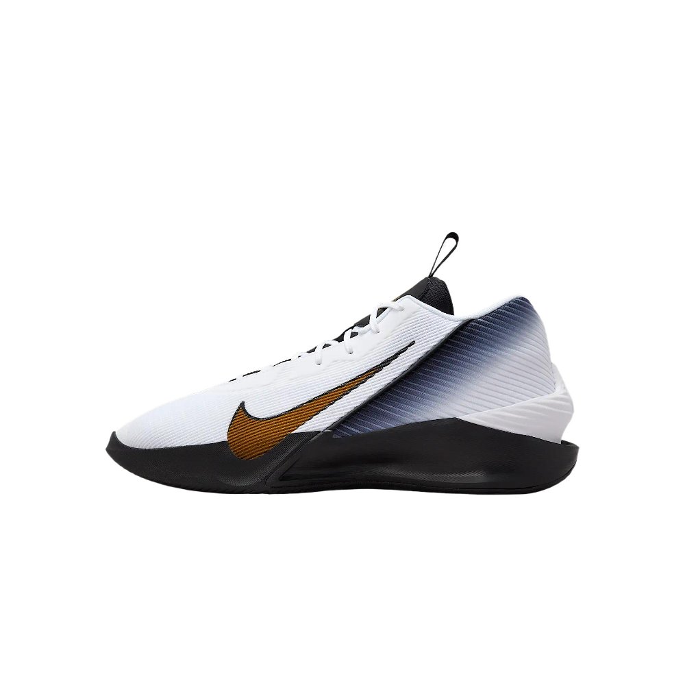 Nike G.T. Jump Academy Mid Top Basketball Shoes Men's White Black Metal Gold