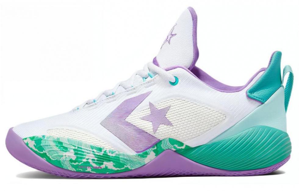 Converse All Star Bb Shift White Pixel Purple