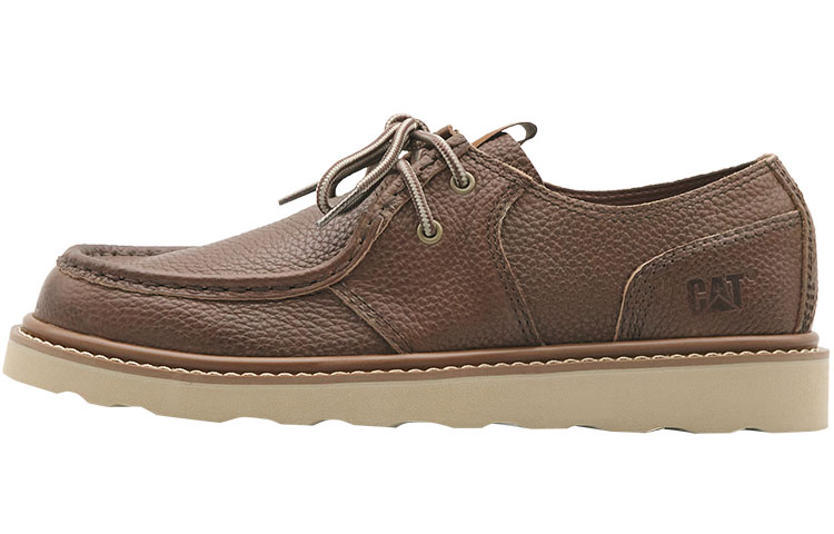 CAT Roamer Anti-Slip Wear-Resistant Low-Top Sports Casual Shoes Men's Dark Brown