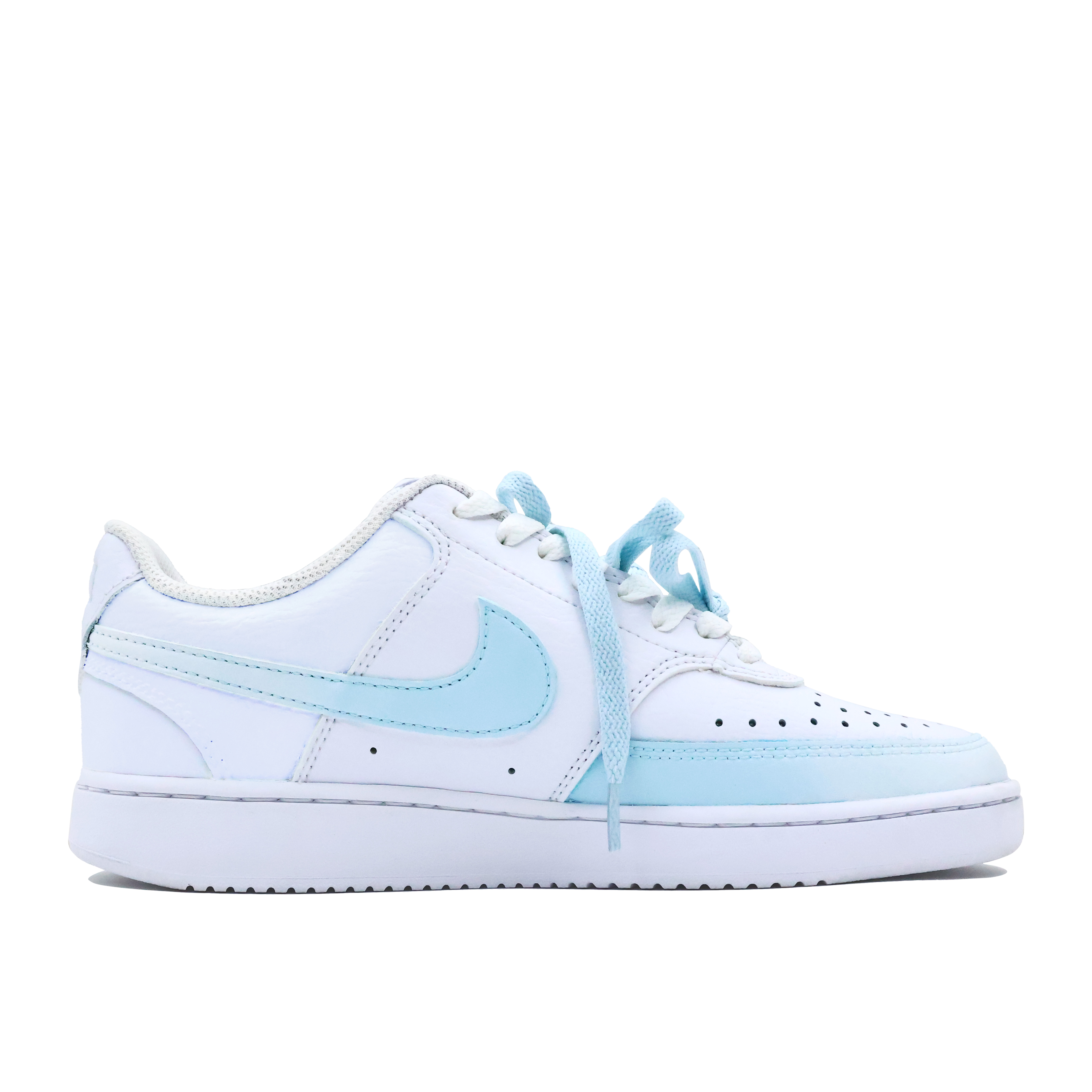 Nike Court Vision Cushioning Wear Resistant Low Top Skateboard Shoes Women's Light Blue купить в интернет-магазине Yoocart с быстрой доставкой по России.