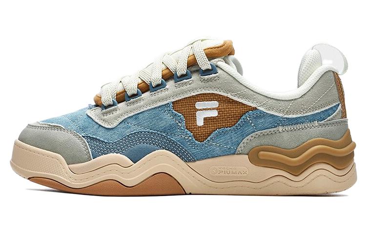 FILA FUSION Kick Sneakers 'Blue Grey Brown' Women's