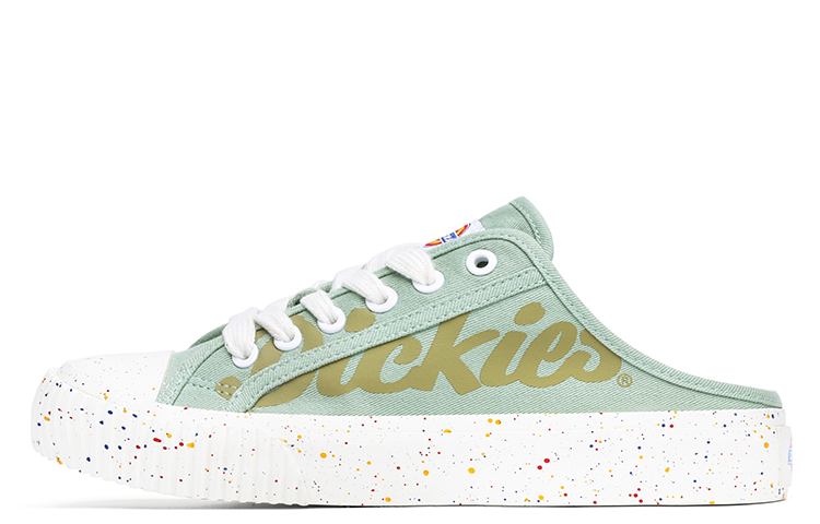 Dickies Canvas Shoes Women's Low-Top Light Green