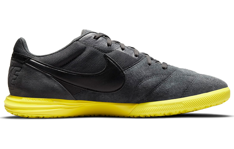 Nike Premier 2 Sala IC 'Dark Smoke Grey Yellow Strike' купить в интернет-магазине Yoocart с быстрой доставкой по России.