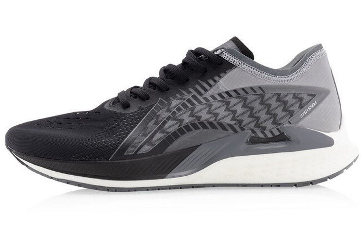 LiNing Lt Support Low-Top Running Shoes Men's Black Gray