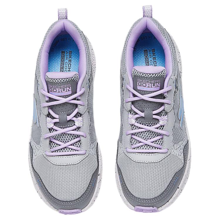 Skechers Women's GO Series Low Top Casual Running Shoes Women's Gray Purple