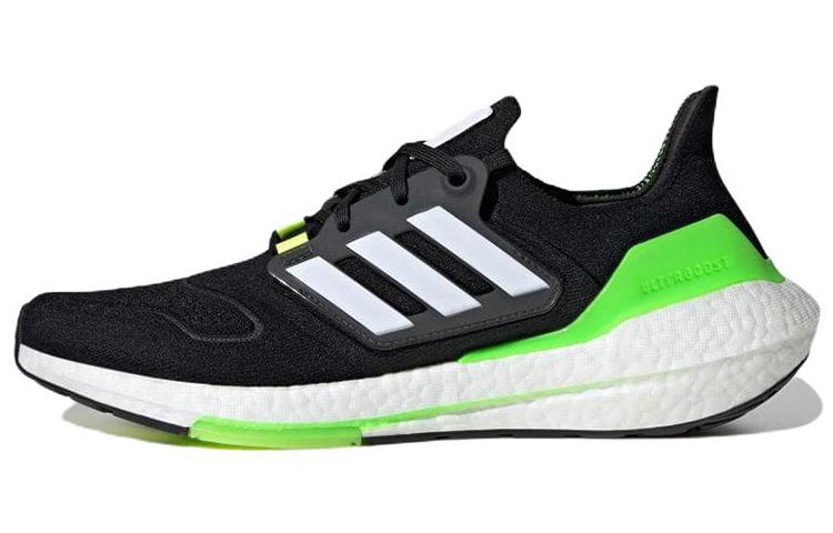 Adidas Ultra Boost 22 Core Black Solar Green