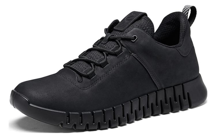Ecco Smart Series Low Top Casual Shoes Men's Black купить в интернет-магазине Yoocart с быстрой доставкой по России.