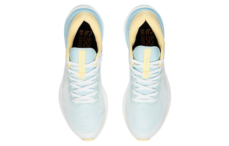 LiNing YueYing 2.0 Shock Absorbers Slip Resistant Abrasion Resistant Low top Running Shoes Women's Beige Blue Yellow купить в интернет-магазине Yoocart с быстрой доставкой по России.