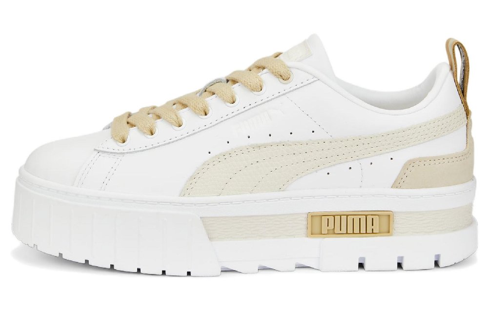 PUMA Mayze Luxe 'White Pale Khaki' Women's