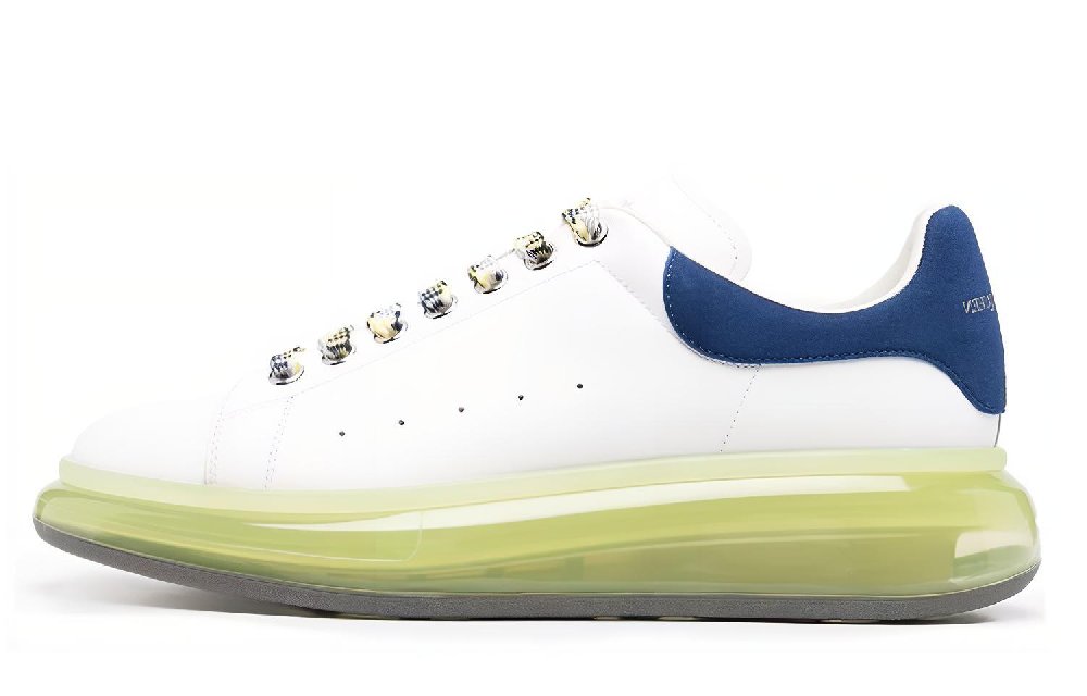 Alexander McQueen Oversized Sneaker 'Translucent Indigo Yellow'