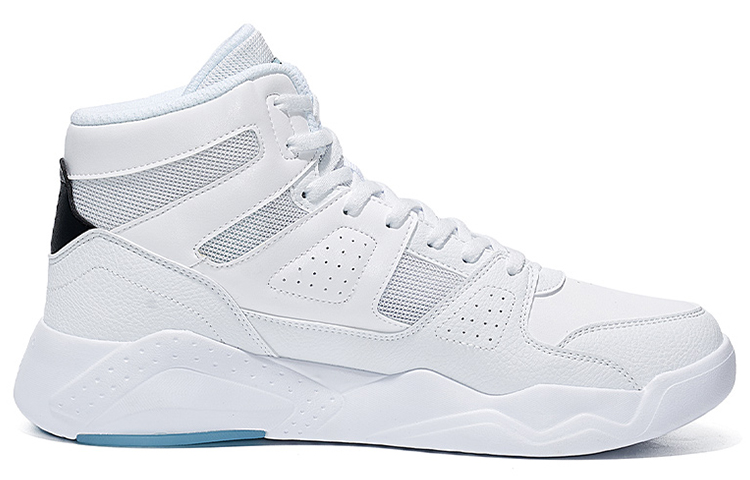 361° Type Burning Series Skateboard Shoes Men High-Top White Blue купить в интернет-магазине Yoocart с быстрой доставкой по России.