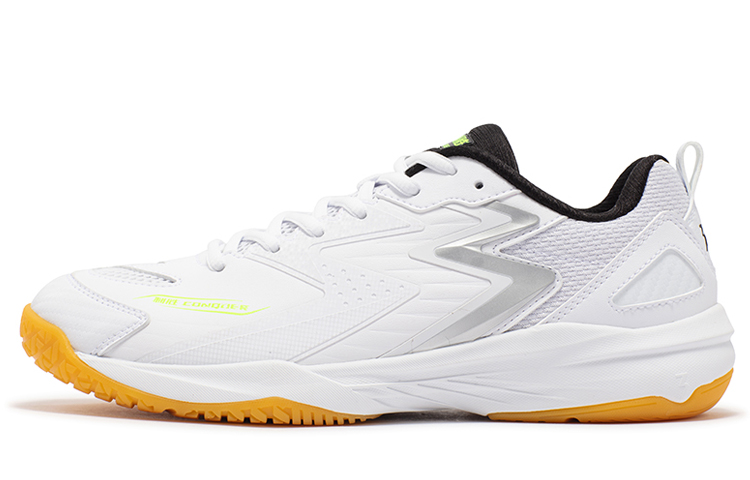 361° Winning Cushioning Anti-Slip And Wear-Resistant Support Low-Top Training Shoes Unisex Silver White