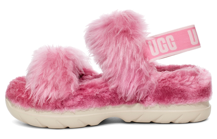UGG Fluff Sugar Sandal Stylish Sandals Women's Pink