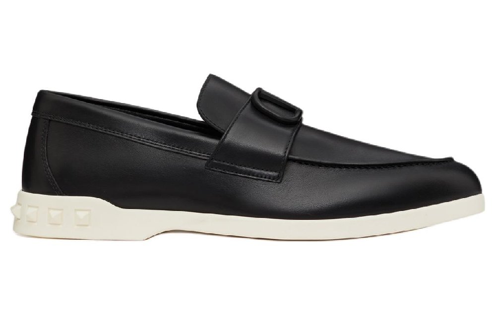 Valentino Garavani VLogo Signature Leather Loafers