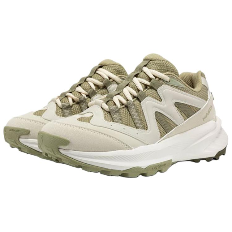 361° Shock Absorbers Slip Resistant Breathable Low Top Hiking Shoes Women's Oats Milk Tea Stem Green купить в интернет-магазине Yoocart с быстрой доставкой по России.