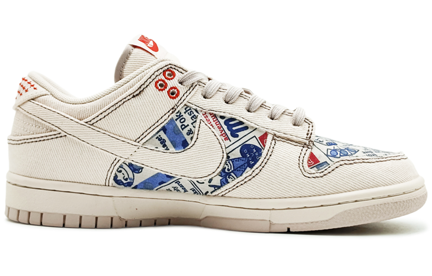 Nike Dunk Low 'Light Orewood Brown' Slip Resistant Abrasion Resistant Low top Skateboard Shoes Unisex Beige