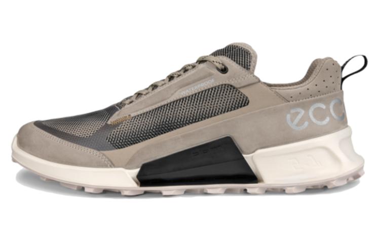 Ecco Wear-Resistant Low-Top Casual Shoes Men's Gray Black
