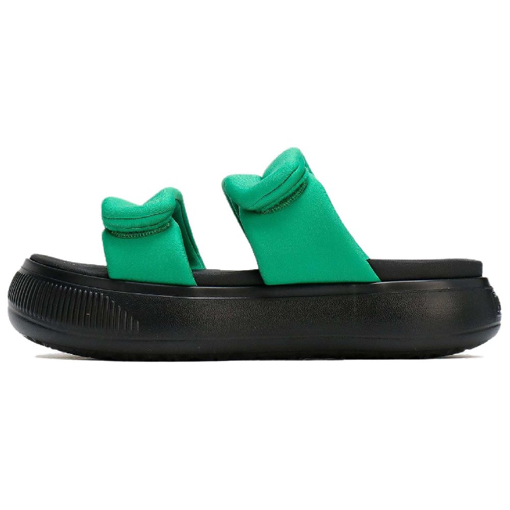 PUMA Mayu Puffy Slides 'Green Black' Women's