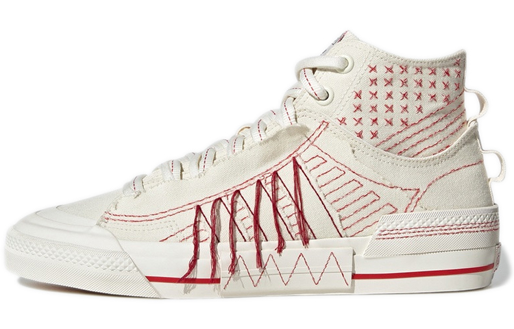 Adidas Nizza Hi Dl 'Cream Red'