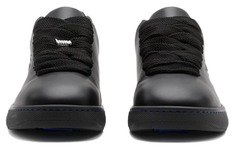 Burberry Box Logo-embossed Leather Sneakers купить в интернет-магазине Yoocart с быстрой доставкой по России.