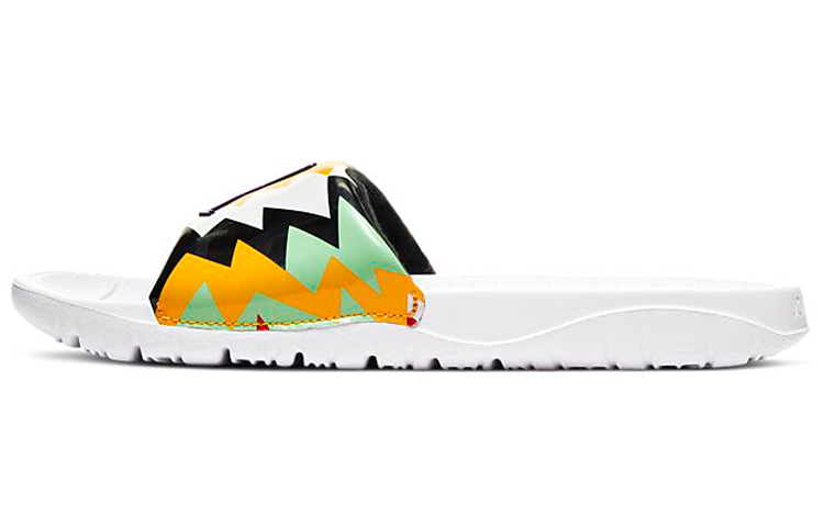 Jordan Break Slide GS 'White Multi-Color'