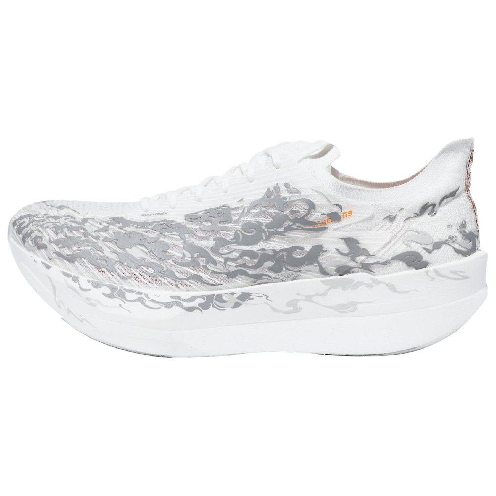 Anta C202 G9 Anti Slip Wear Resistant Low Top Racing Running Shoes Men's White