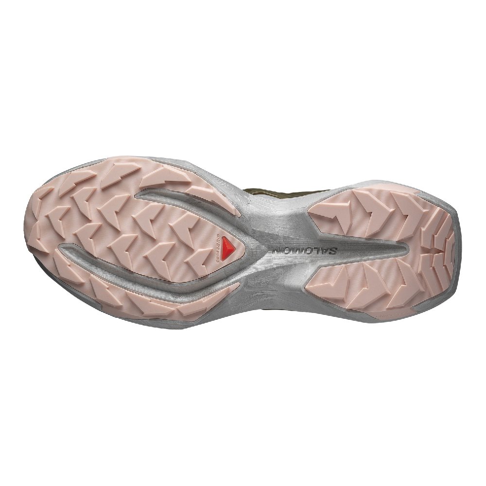 SALOMON XT PU.RE ADVANCED Abrasion Resistant Breathable Support Low Top Running Shoes Unisex Gray Brown