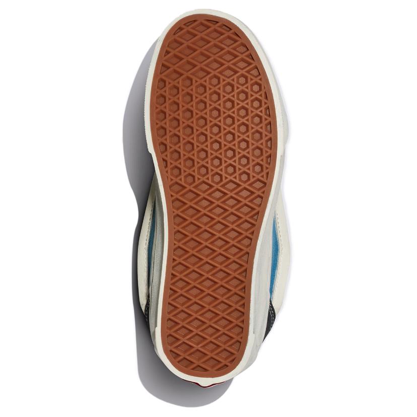 Vans Anti-Slip Wear-Resistant And Impact-Resistant Low-Top Skateboard Shoes Unisex Blue Black