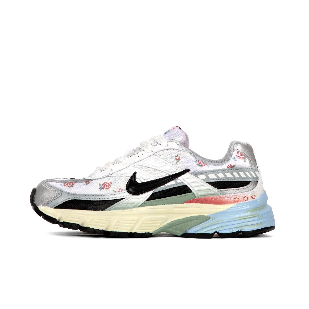 Nike Initiator Low-Top Casual Running Shoes Women's White Pink Blue Yellow