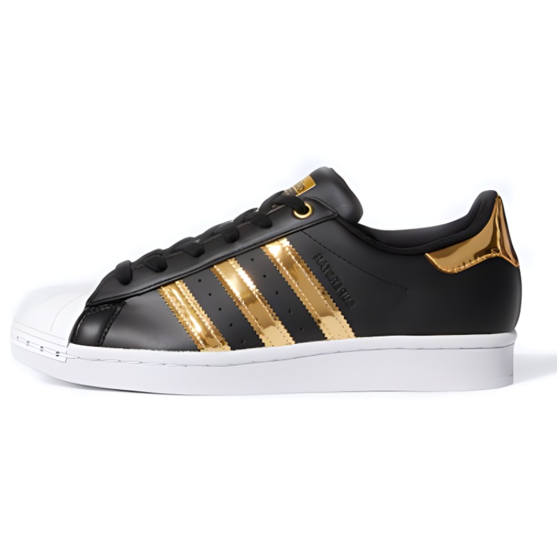 Adidas Originals Superstar Metal Toe 'Black Gold' Women's
