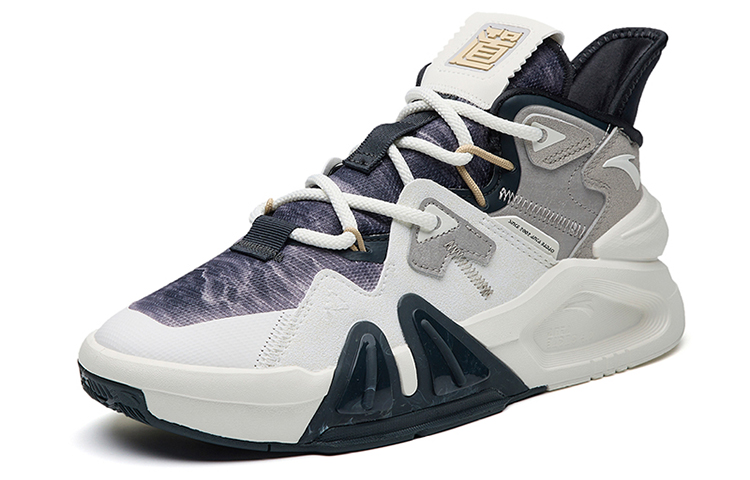 Anta Bastard 4.0 Anti-Slip Wear-Resistant Low-Top Skateboard Shoes Koala Gray купить в интернет-магазине Yoocart с быстрой доставкой по России.