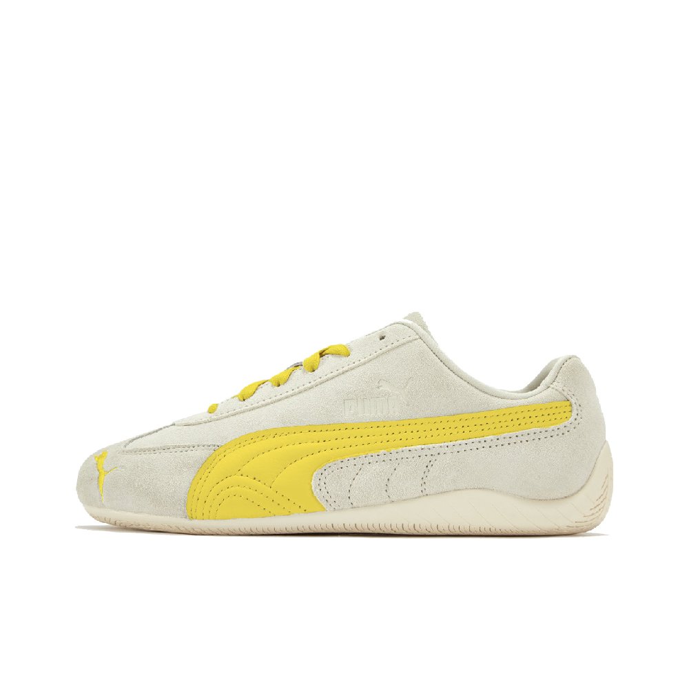 PUMA Speedcat Collection Mango Cream Puff Cushioning Slip Resistant Low Top Casual Shoes Unisex Ecru