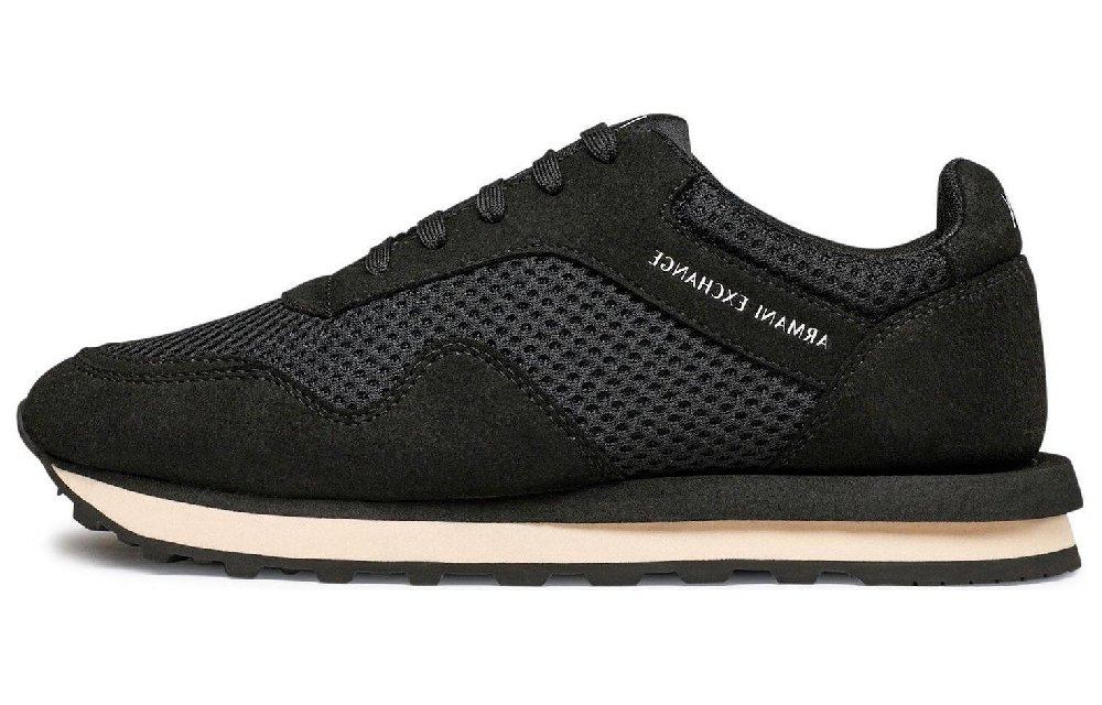 ARMANI EXCHANGEAE Low Top Casual Shoes Men's Black
